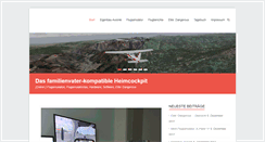 Desktop Screenshot of familienvater-cockpit.de