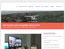 Tablet Screenshot of familienvater-cockpit.de